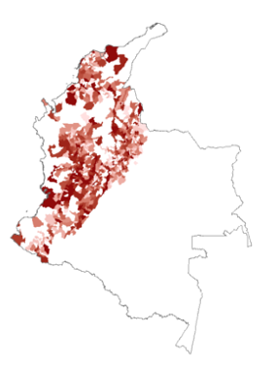 Per capita tax revenue, 1950